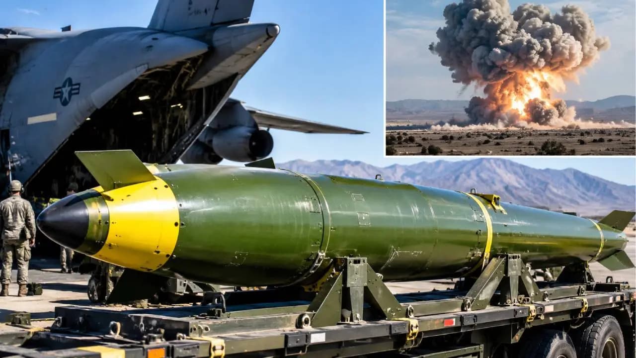 Mother of All Bombs: How Powerful Is the MOAB, America Massive Non Nuclear Weapon