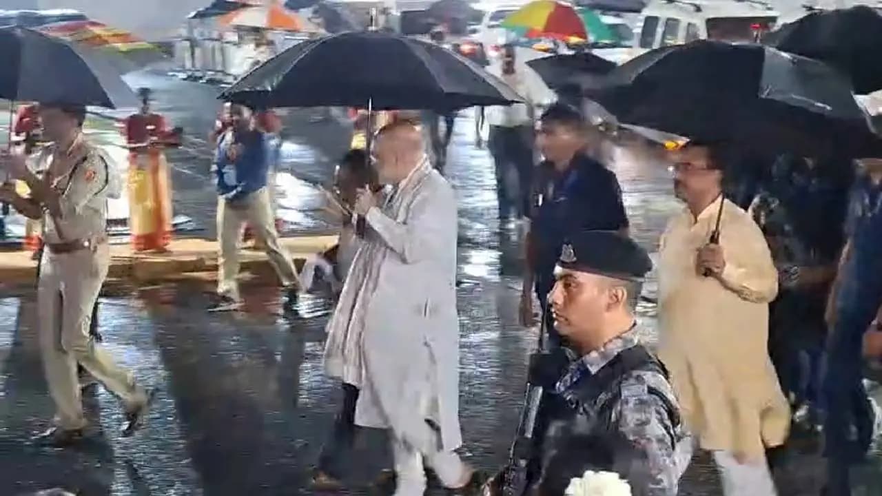 Amit Shah in Kolkata 