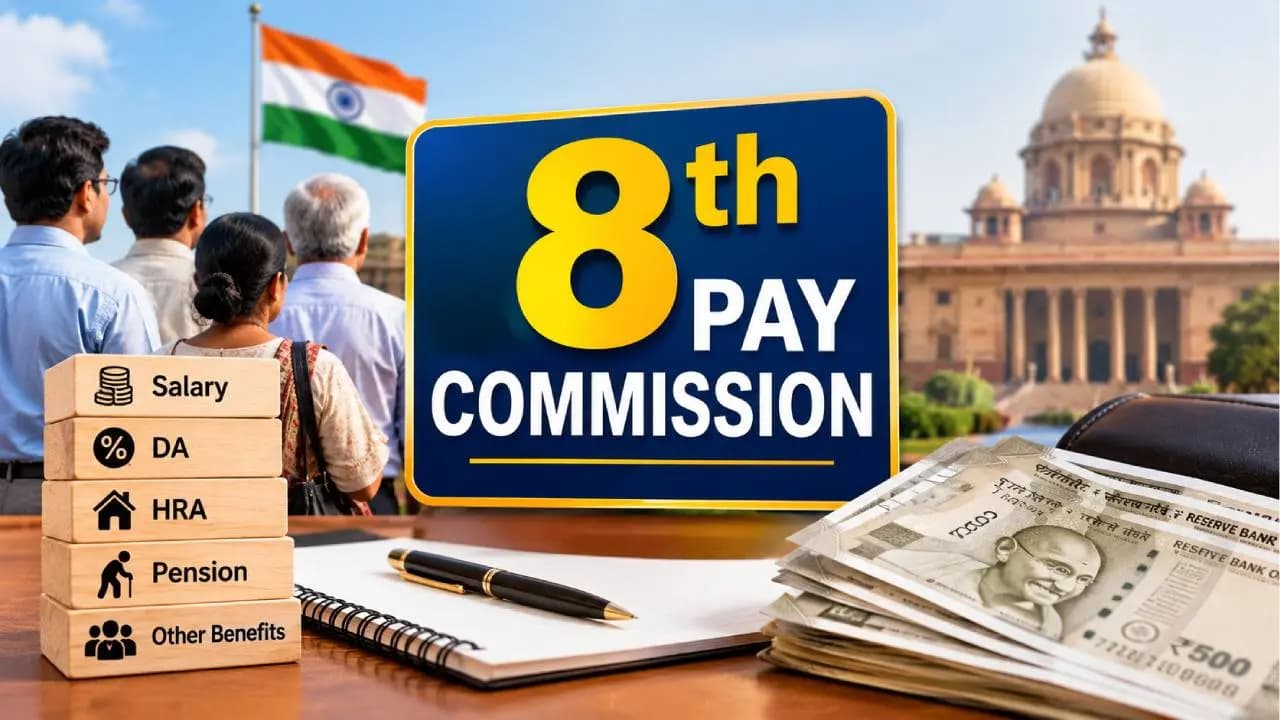 8th Pay Commission: Employee Unions Demand 69000 Minimum Basic Pay and DA Merger as Recommendations Near