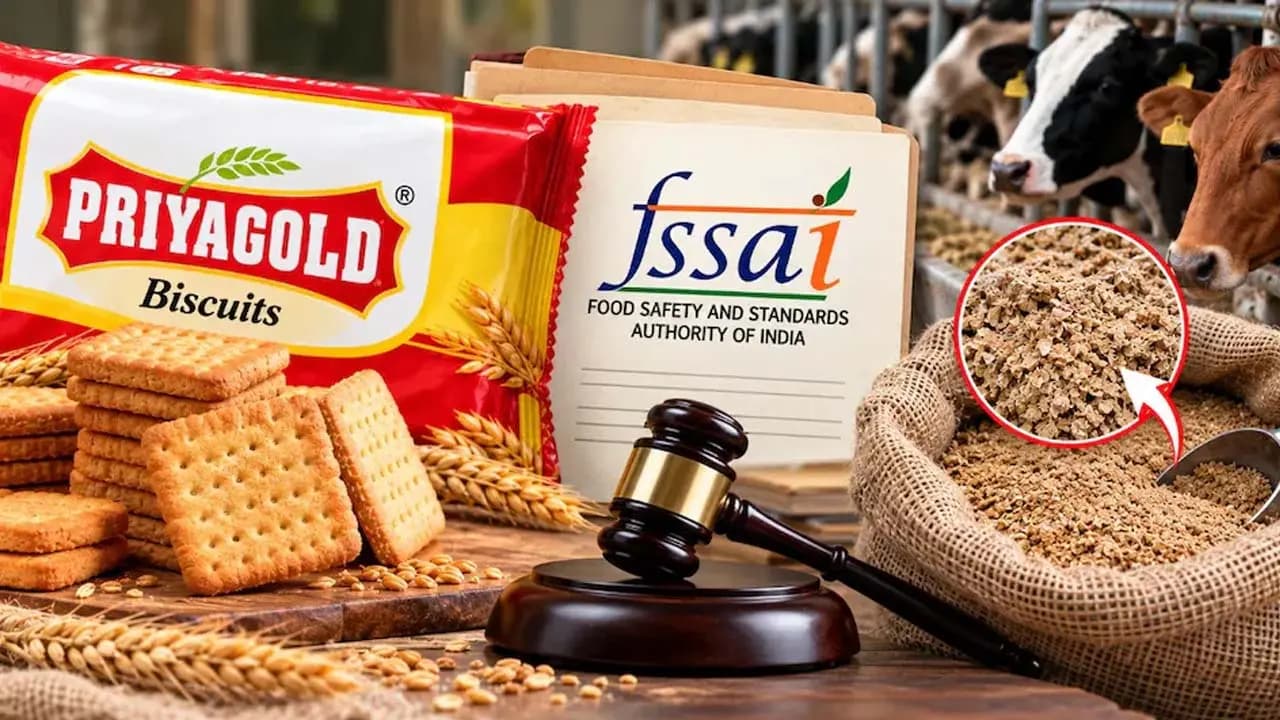 FSSAI has initiated legal action against three companies, including Priyagold Biscuits and Dodla Dairy, following the detection of detergent in their products