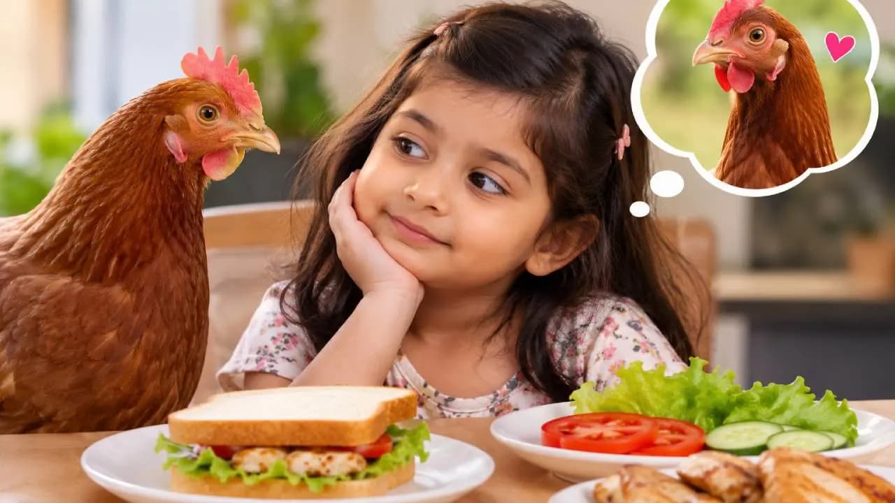 Giving Chickens Names May Reduce Children's Desire to Eat Meat, Study Finds