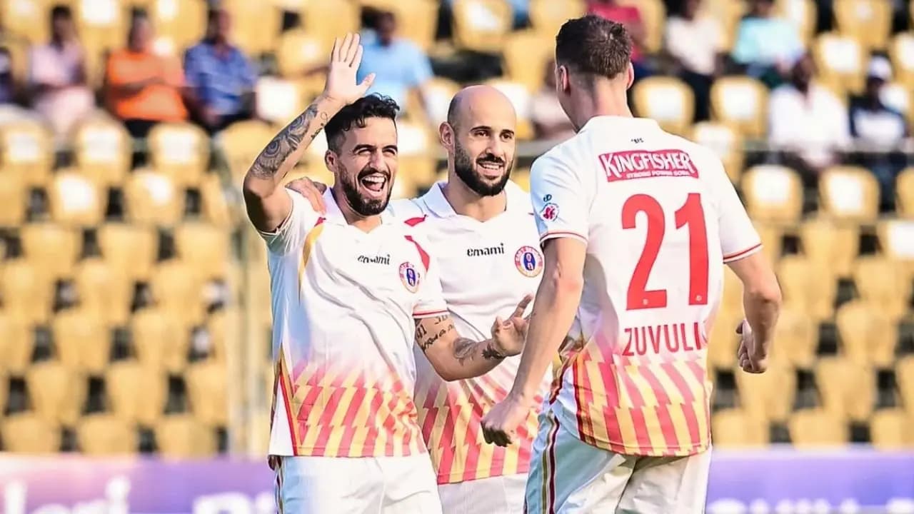 East Bengal wins convincingly against Churchill Brothers in ISL