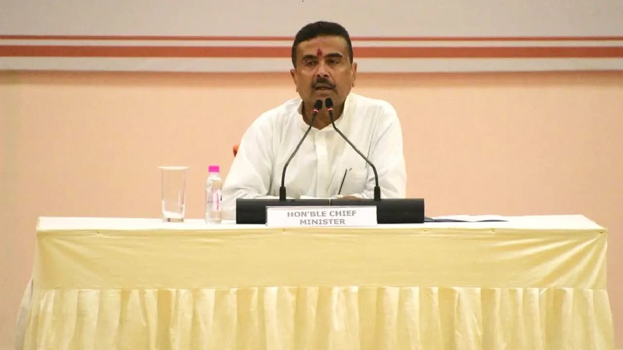 Chorbagan Durga Puja stampede: CM Suvendu Adhikari Sandeep Bej Tagar Bej family at purba burdwan 