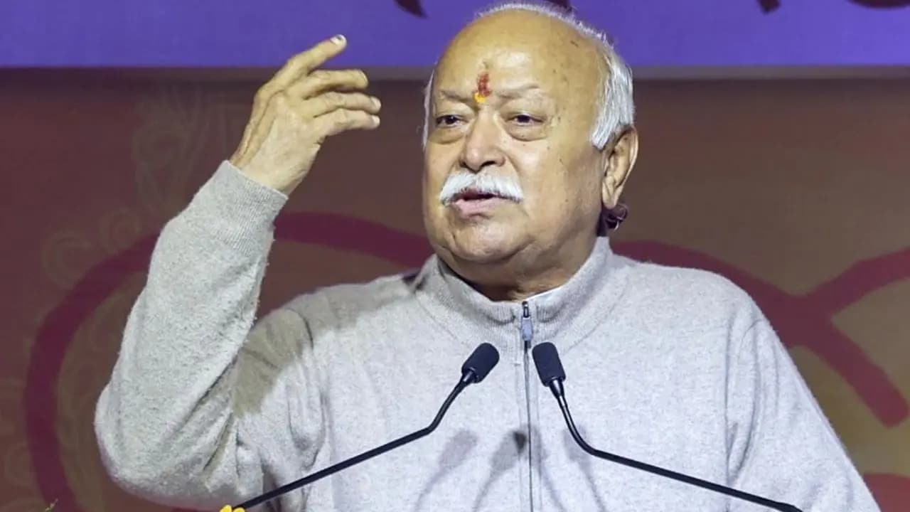 Mohan Bhagwat on Chorbagan Stampede: RSS chief Mohan Bhagwat says Tragic disaster in Chorbagan due to human error not nature 