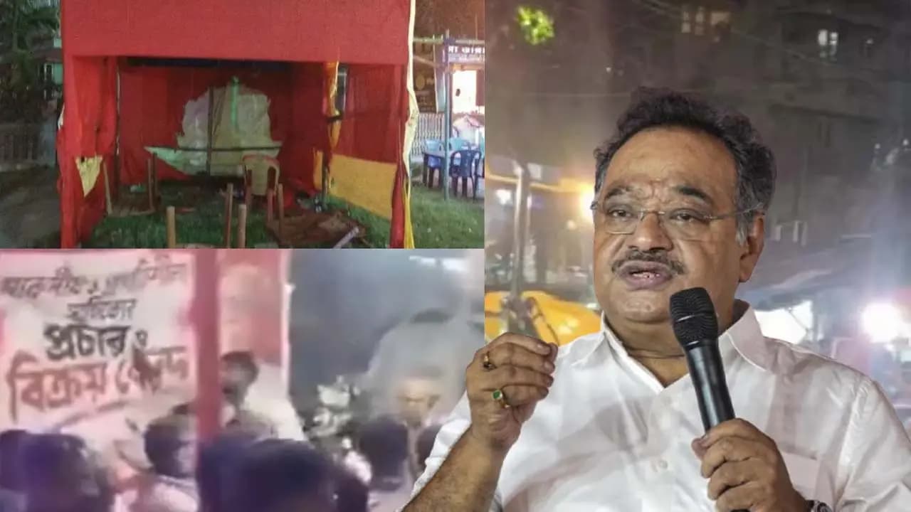 Attack On CPIM Book Stall: Who are the people attacking the CPIMs book stalls during the festive season Samik Bhattacharya makes the BJPs stance clear
