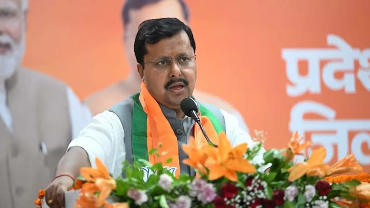 Anarchy is being used to challenge democracy globally who is BJP president Nitin Navin targeting?