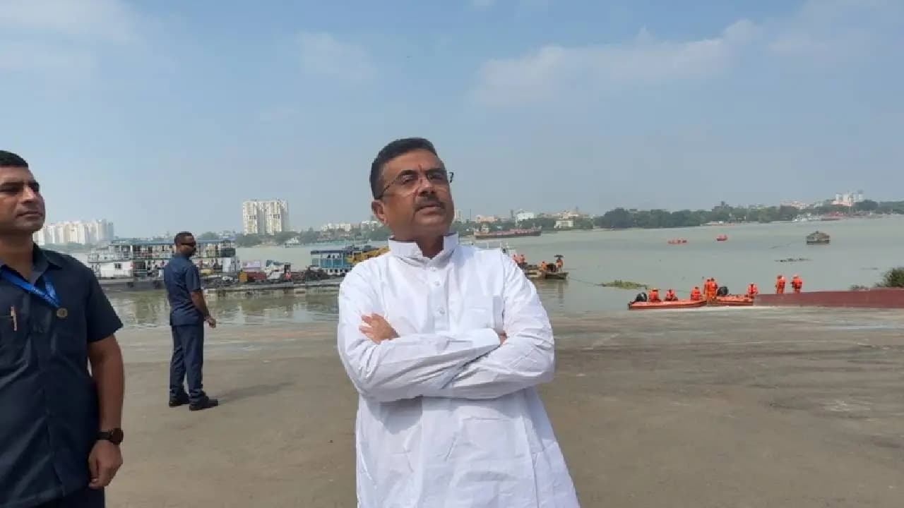 Kolkata Police Issues Immersion Guidelines Chief Minister Inspects Ghats Early Morning