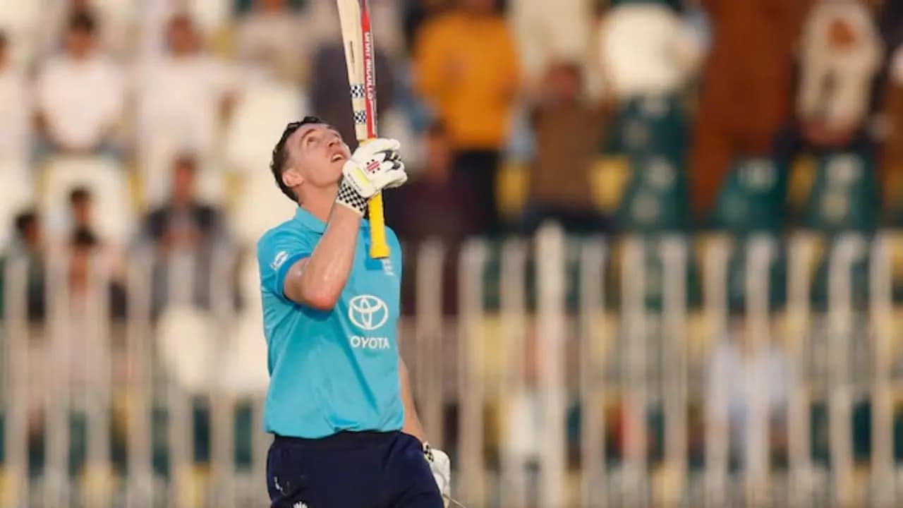Harry Brook smashed double hundred against Sri Lanka in Rawalpindi