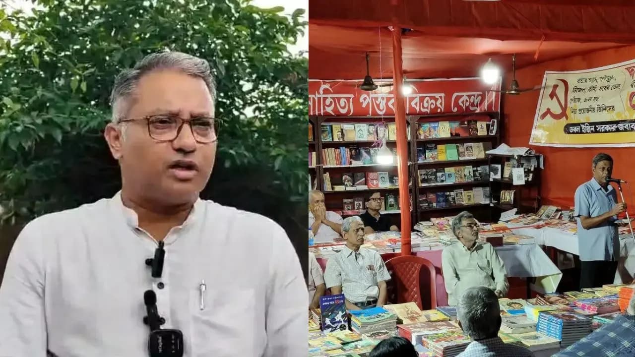 Jagannath on Left Book Stall Attack: Jagannath Chattopadhyay criticizes left saying how Book stalls were attacked still a record number of books sold