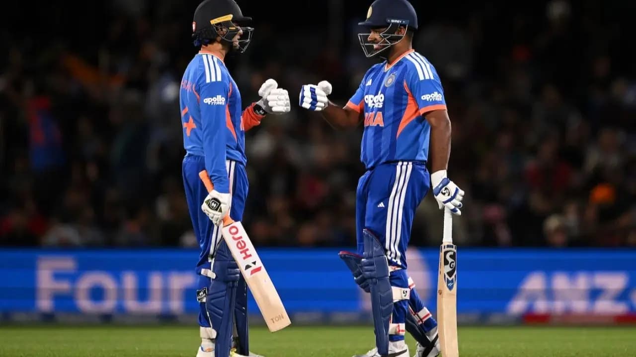  India wins first T20 against New Zealand 