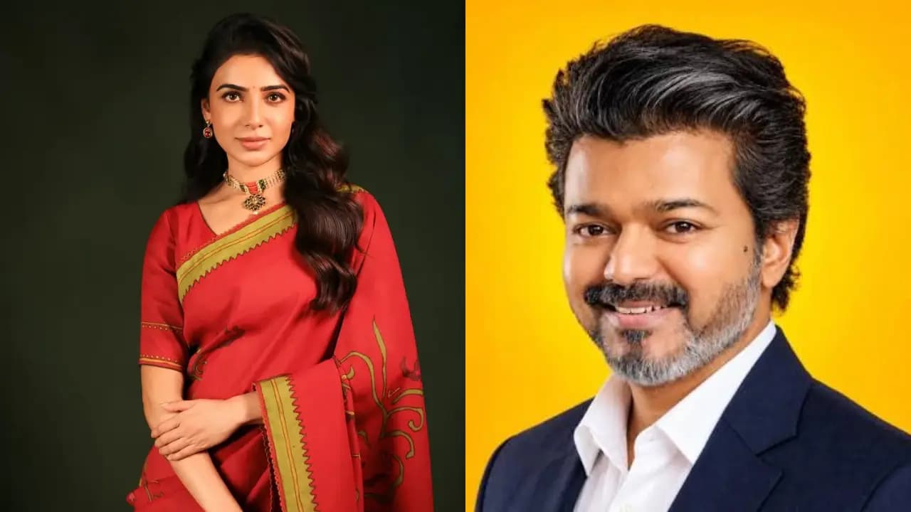 Tamilnadu CM Vijay is Samantha Ruth Prabhu's Lucky Charm Actress Comment Goes Viral