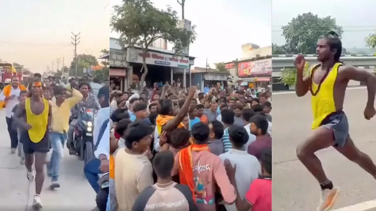 Manu from Bihar a symbol of devotion to his mother is on a mission to visit all 12 Jyotirlingas travelling by running to fulfill a vow 