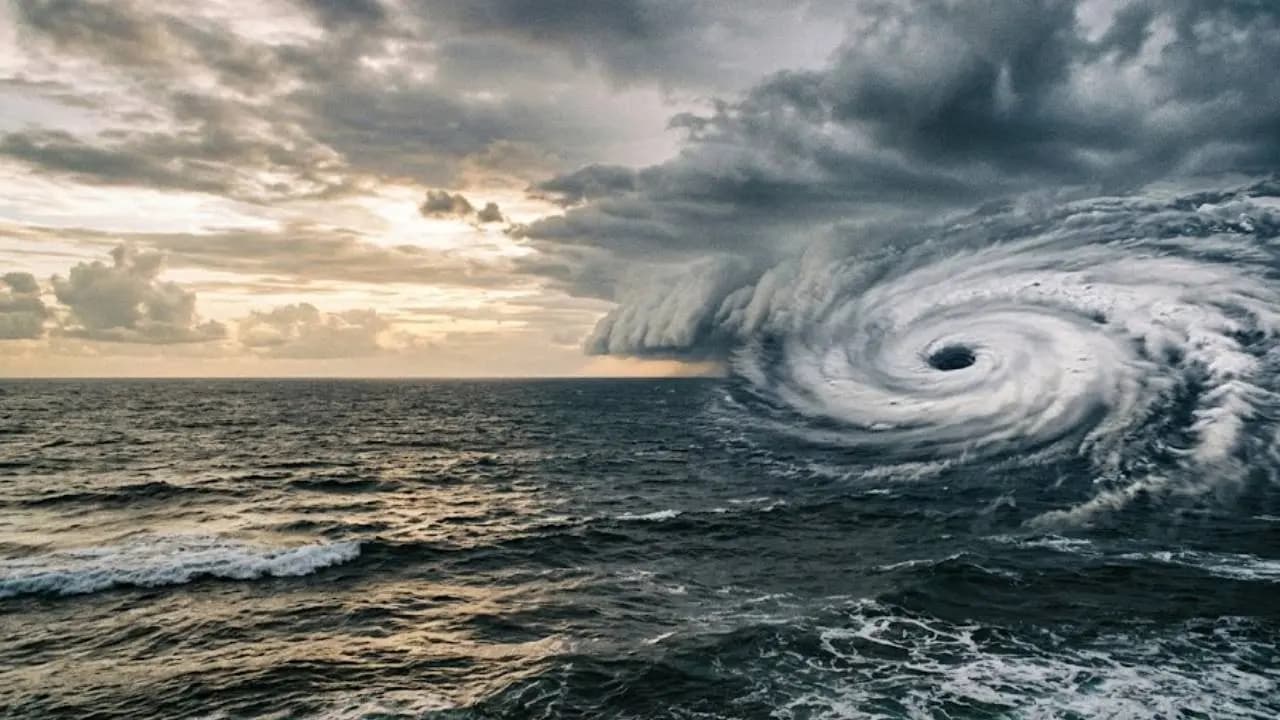 Why do Cyclones form before winter and after the monsoon 