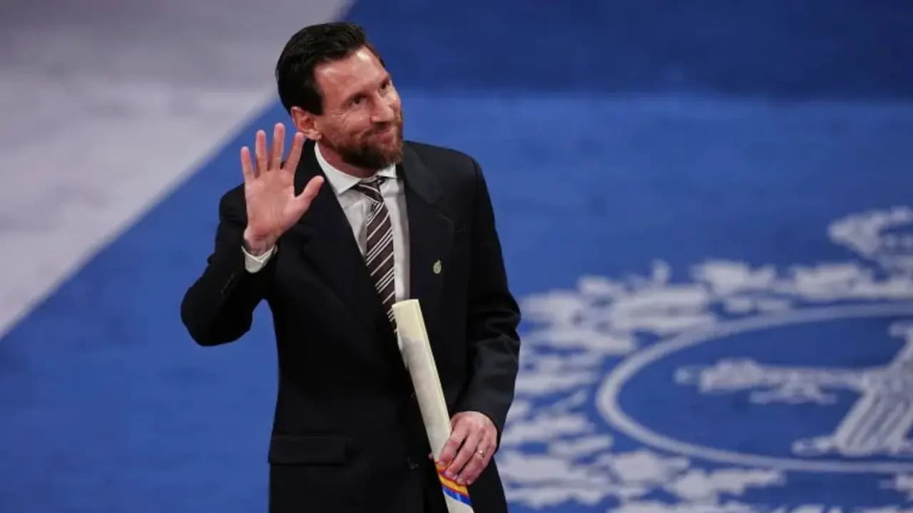 Lionel Messi honoured with Spains prestigious award for his social work