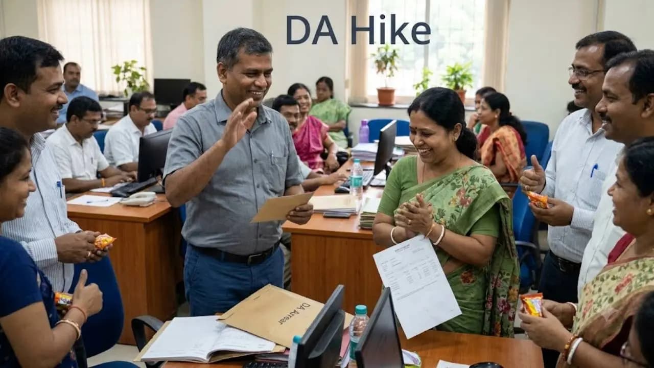 DA Hike: Dearness Allowance increased to 50 percent, 10000 arrears for Group D employees in November