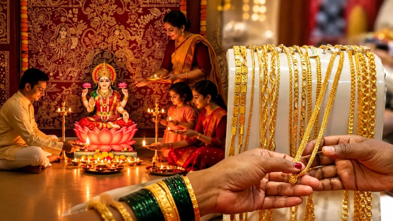 Gold Price Big Fall: Check 22 and 24 Carat Gold prices Big fall In Kojagori Laxmi Pujo Check city-wise rates on October 24