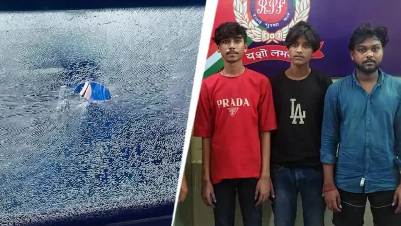 3 arrested in Surat for allegedly pelting stones at Vande Bharat train