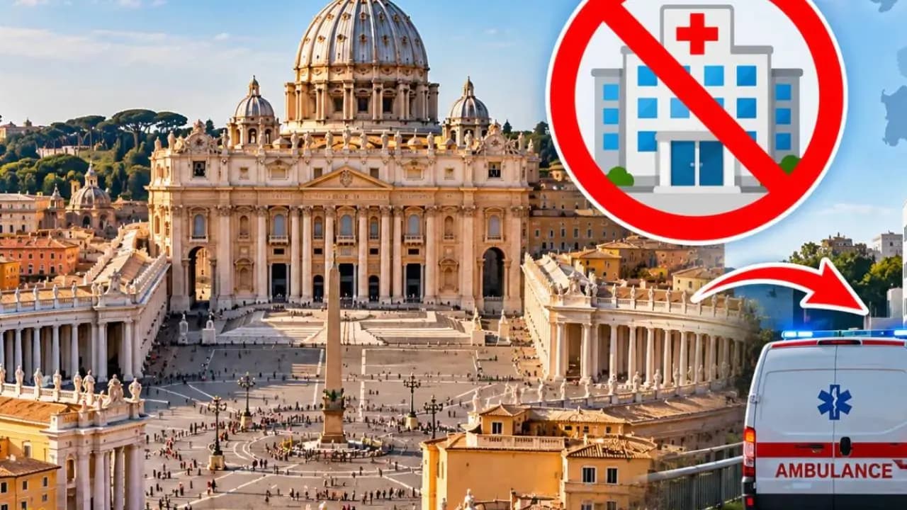 Worlds Smallest Nation Vatican City Has No Hospitals Relies on Italy for Treatment