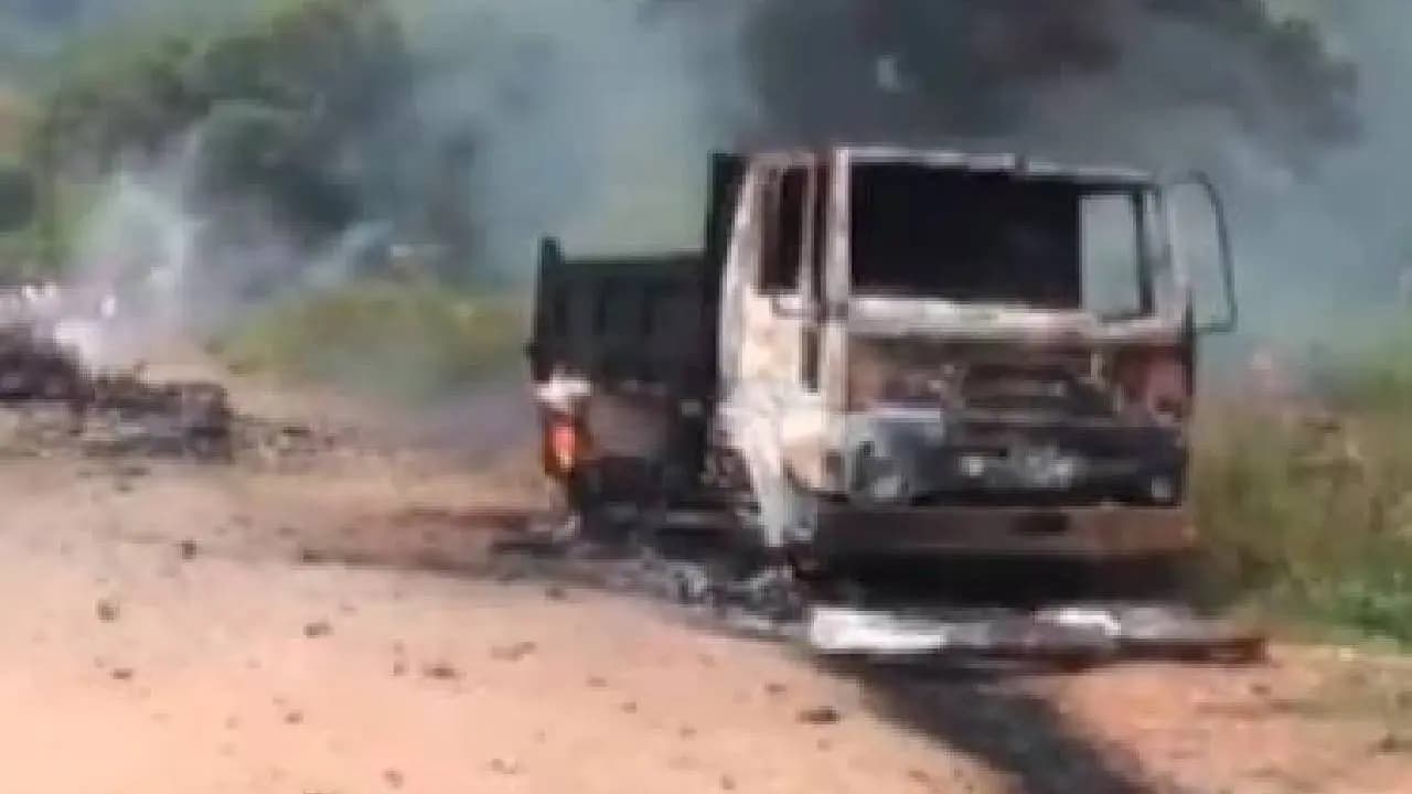 Five Killed in Diesel Fire at Road Construction Site in Andhra Pradesh