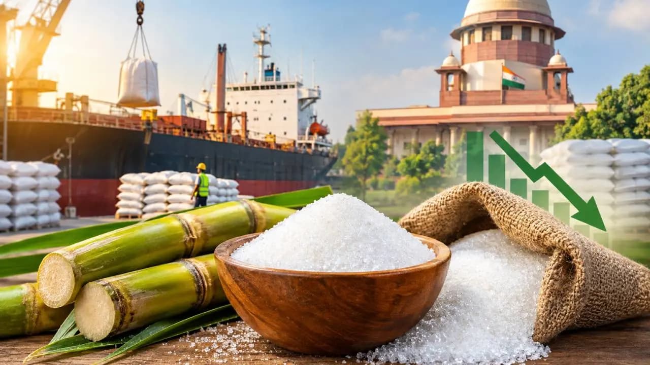 Sugar Price Update: Centre extends duty free raw sugar import deadline to december 31