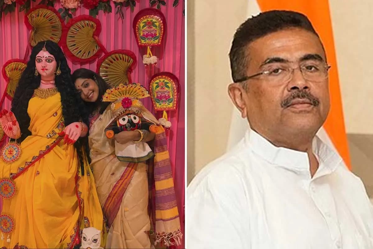 Uttam Kumar Lakshmi Pujo: Cm suvendu Adhikari to koel mallick Rituparna Sengupta and others attended