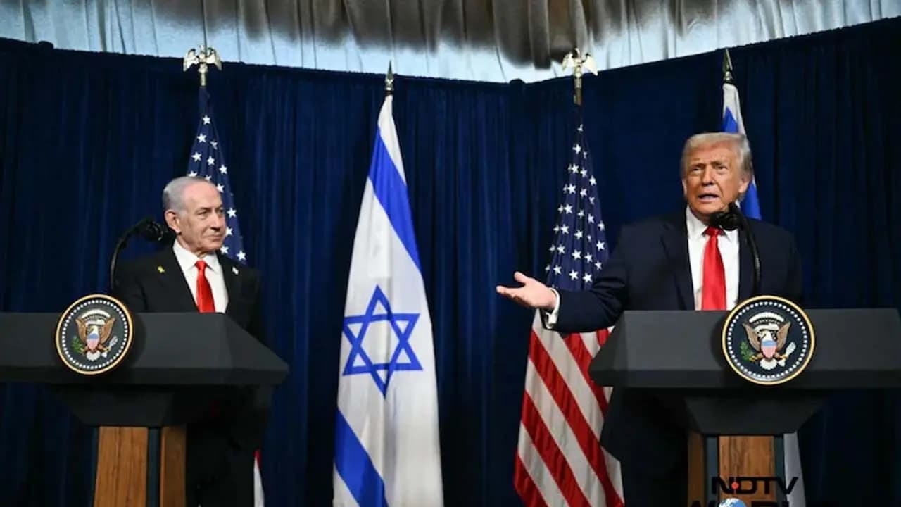 Trumps Plea: There is no alternative before Israels vote US Presidents made a big comment about Netanyahu Fear of fueling a new war
