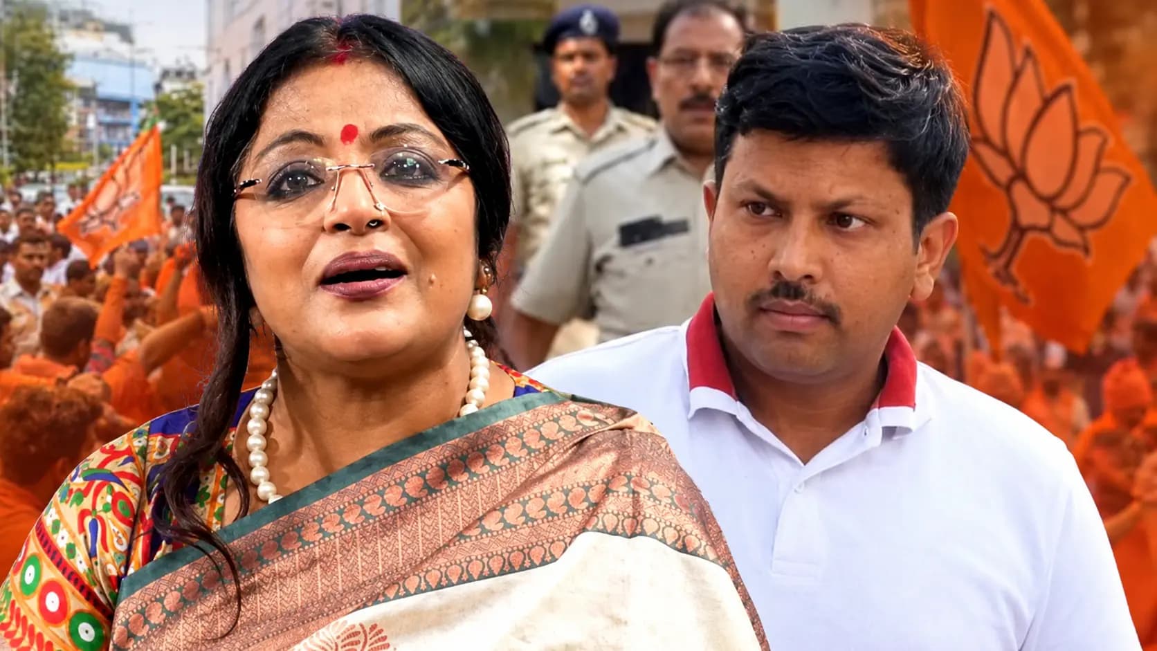 Arrested BJP MLA Papia Adhikaris former pa