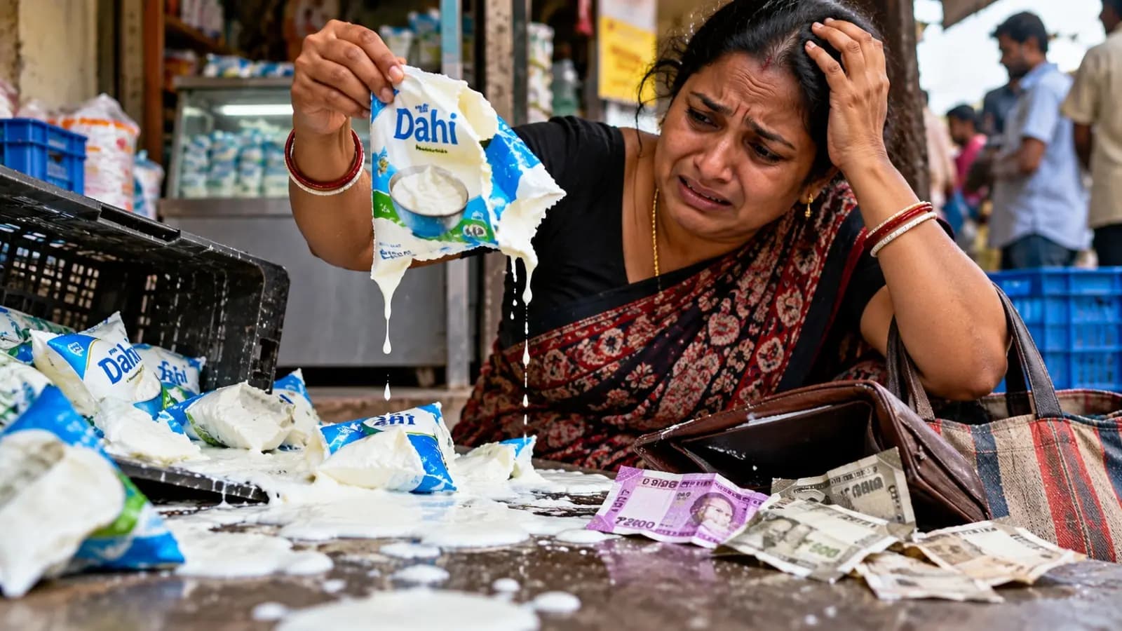 Viral News: Bengaluru Woman loses 98000 rupees after requesting a refund for a leaking curd packet 