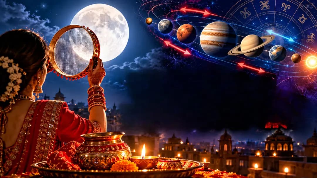 Karwa Chauth Retrograde 5 Planets Inclusing Rahu Ketu Major Warning in Finance and Married Life
