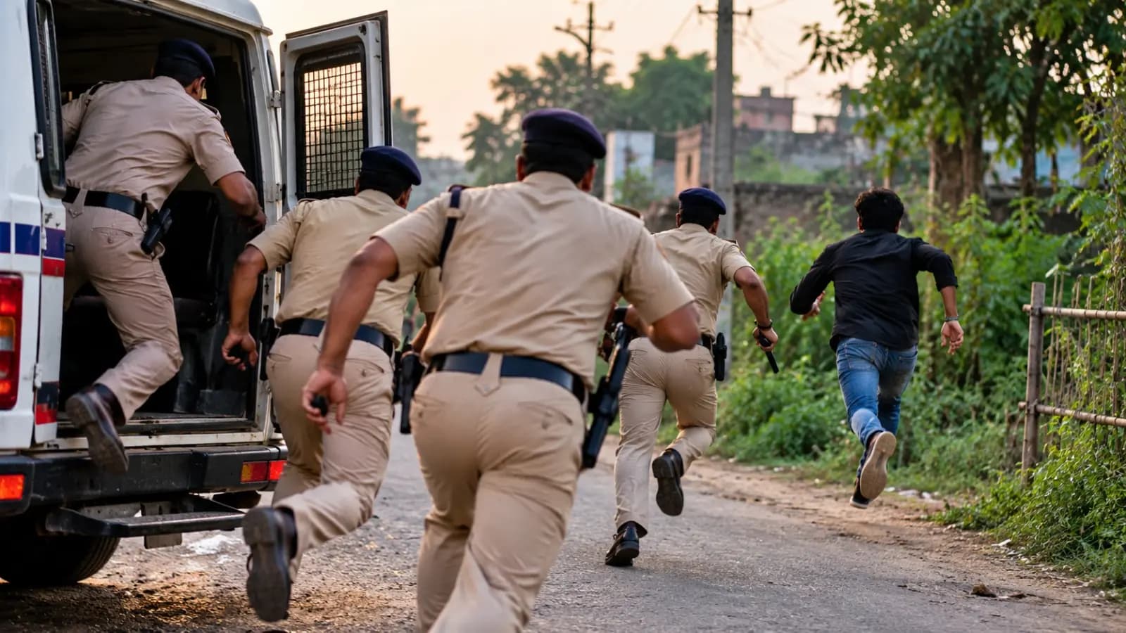 West Bengal Encounter: After Gaighata Accused Of BJP Worker Murder Case Killed In Police Encounter in Murshidabad