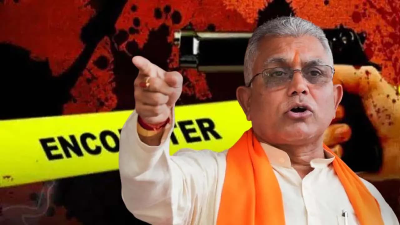 Dilip Ghosh On Gaighata Encounter: What did West Bengal minister Dilip Ghosh say about the encounter in Gaighata 
