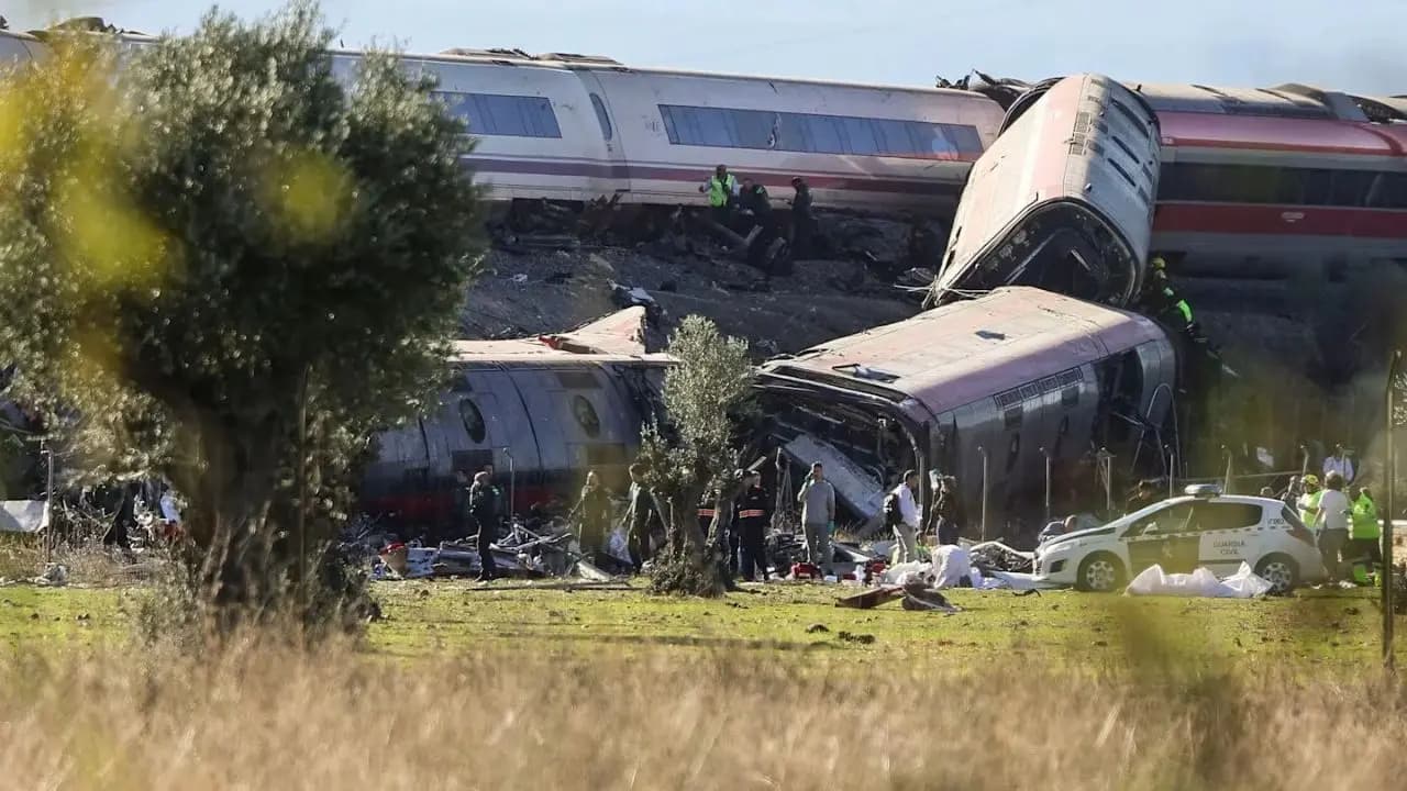 Train Accident: 64 killed in Spain after 2 high speed trains collide human error suspected