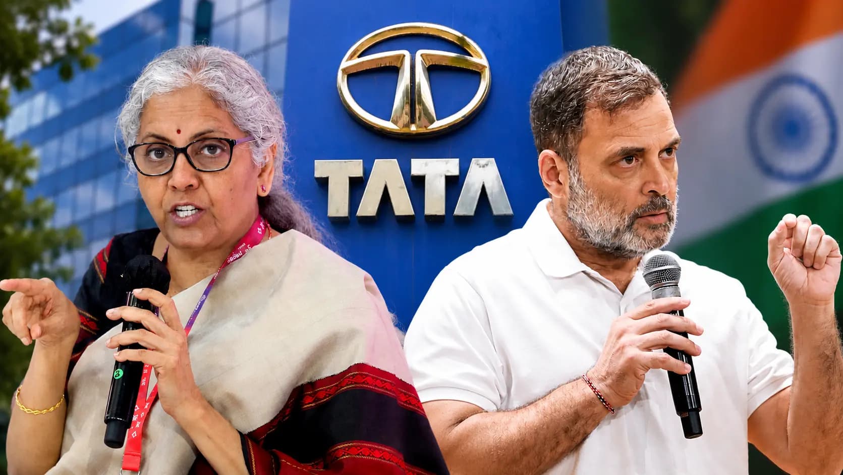 Rahul targets BJP over the Tata-related controversy: Nirmala Sitharaman hits back  saying there is an attempt to politicize everything