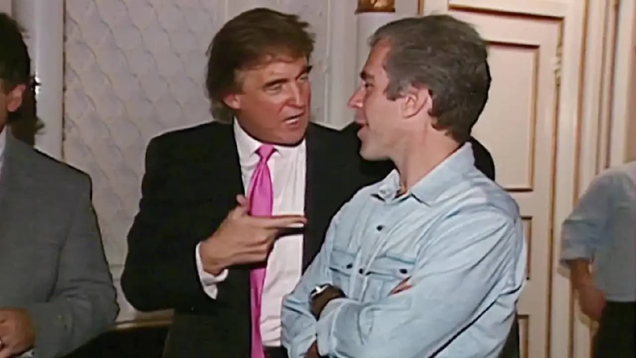 Donald Trump Confronted Over Jeffrey Epstein Link At US Rally