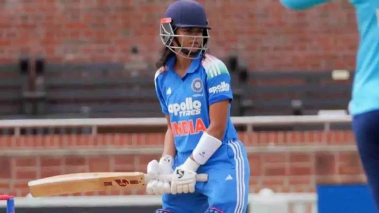 Unsold at the WPL auction Tanisha Singh roared back in style powering Delhi to a record breaking total in  Senior Womens T20 Trophy