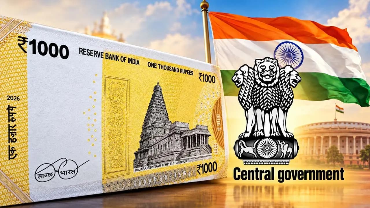 Govt On 1000 Rupee Note: What the government said regarding the image of a temple on the 1000 rupee note