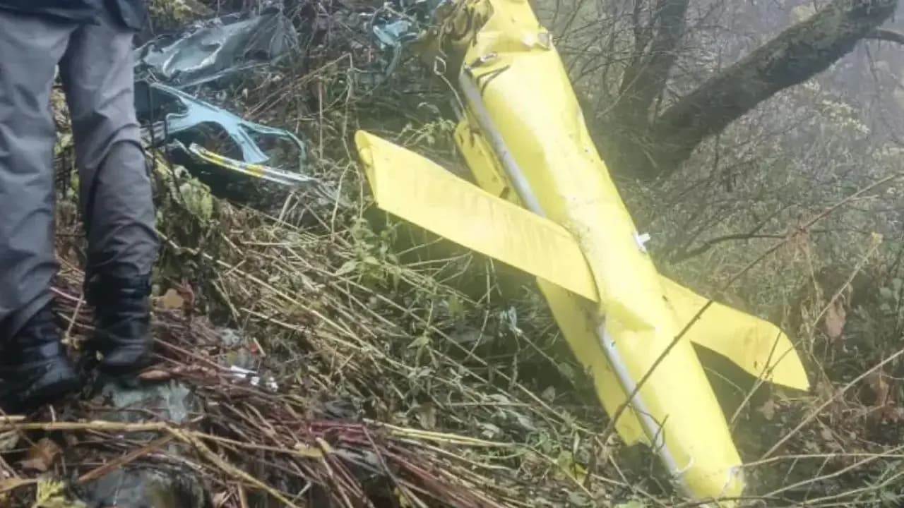 Uttarakhand Helicopter Crash: Six including one pilot Confirmed Dead Charred Bodies Found