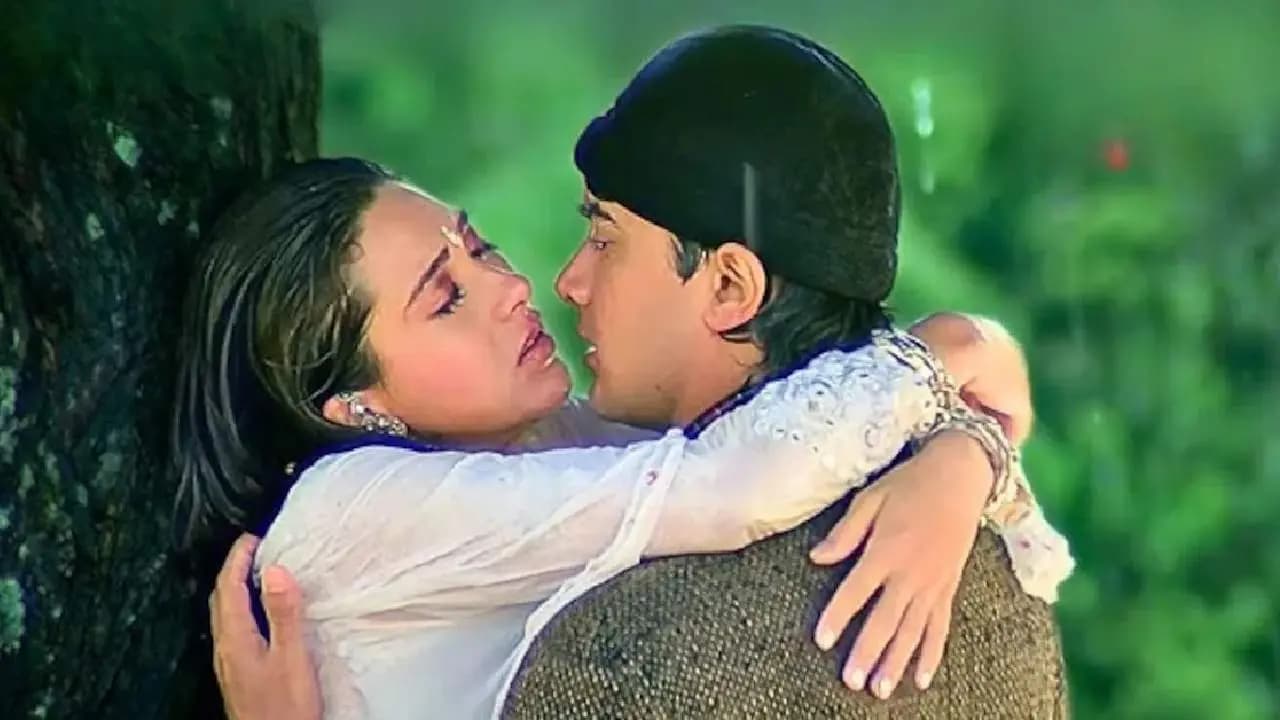 Aamir Khan and Karishma Kapoor movie Raja Hindustani kissing scene took three days to shoot
