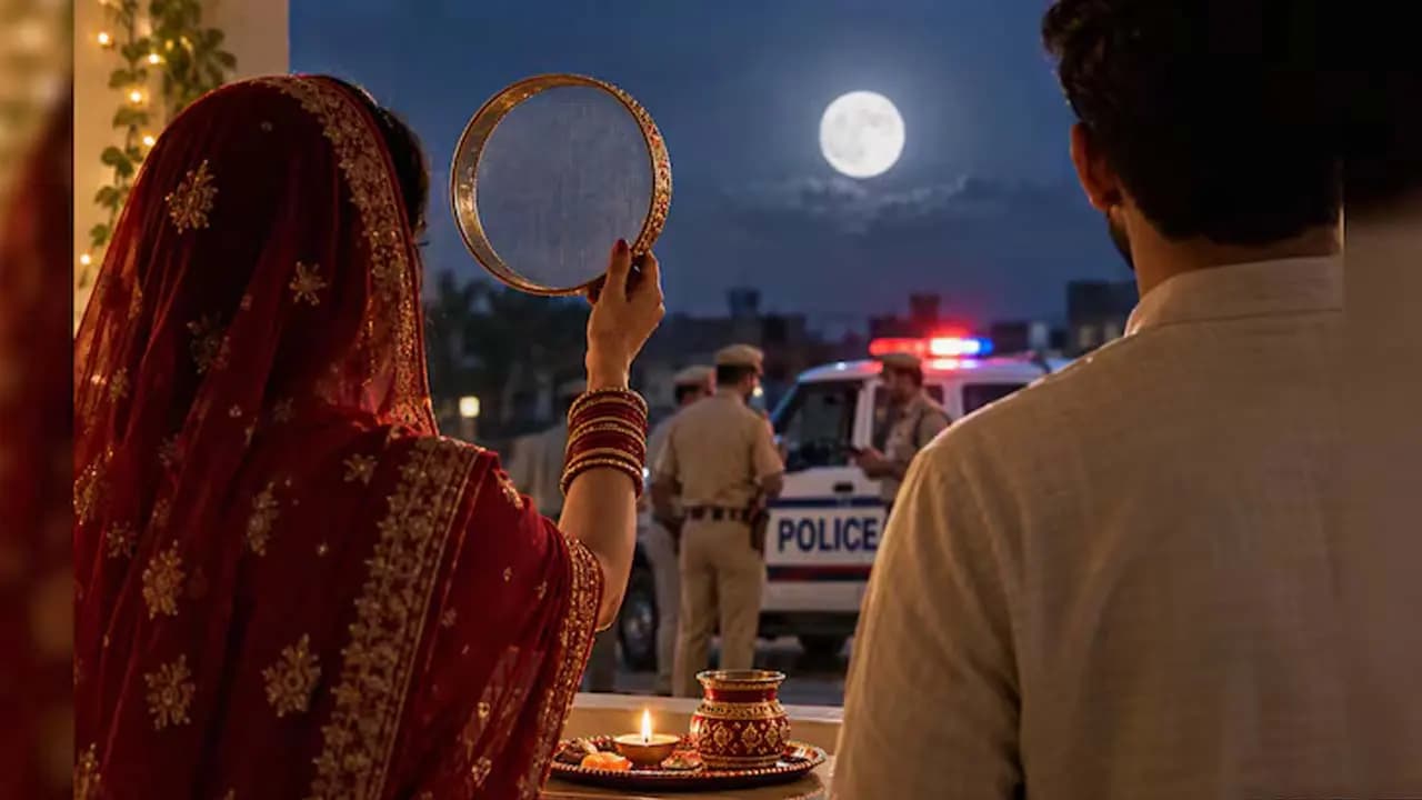 Bizarre Incident: A wife refuses to break her Karwa Chauth fast so the husband calls the police what happened next 