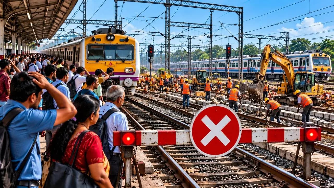 Sealdah Traffic Block: Trains Cancelled in Sealdah Division on these Routes Check Time Table