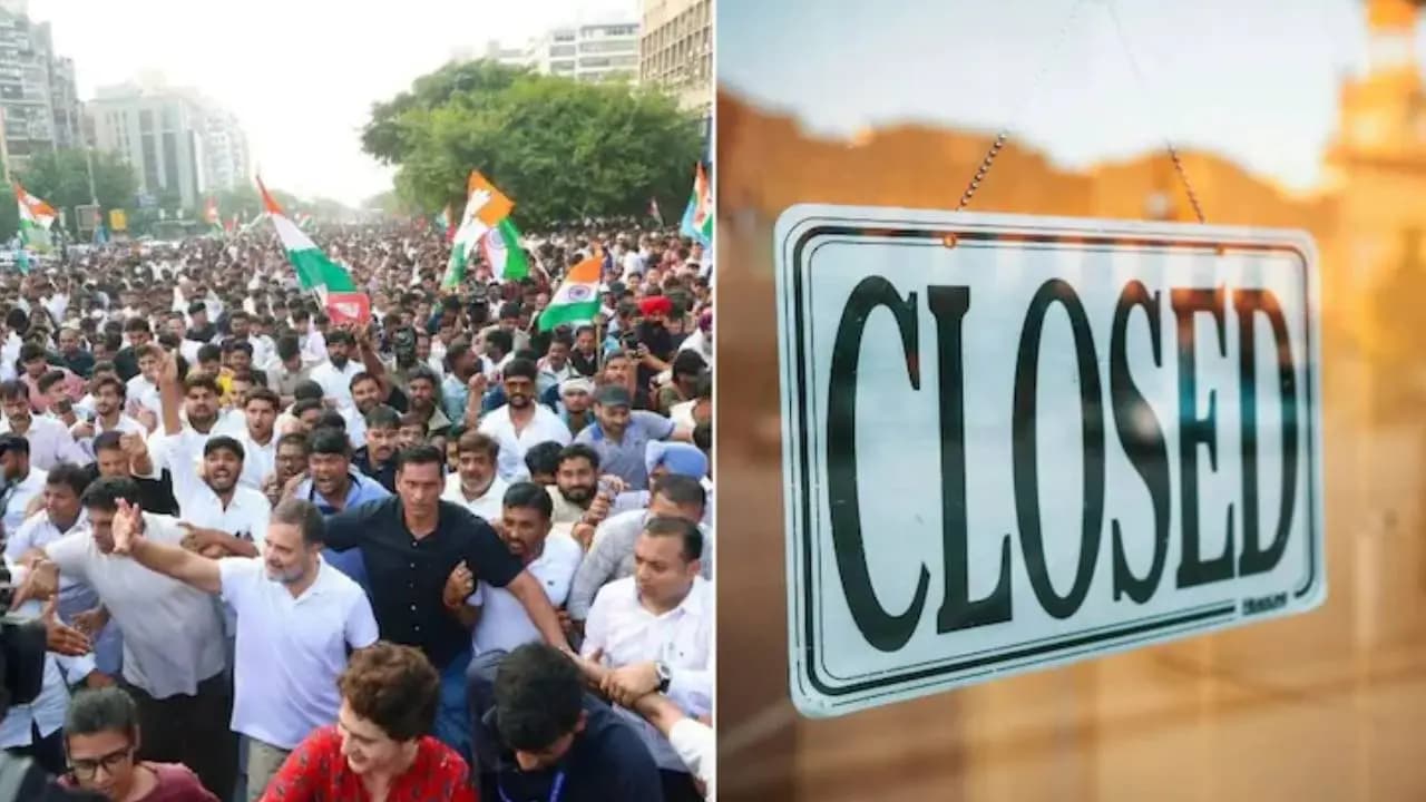 Delhi traders write to Sonia Gandhi requesting the postponement of the November 1st march to avoid a business loss of Rs 12000 crore.