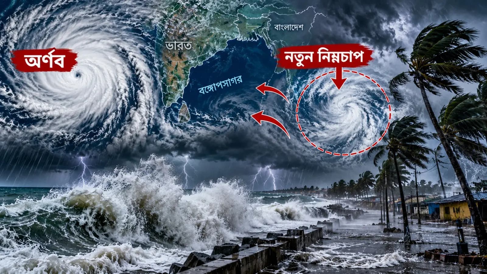 New Low Pressure System forms in Bay of Bengal after Cyclone Arnab, may intensify in next 72 hours