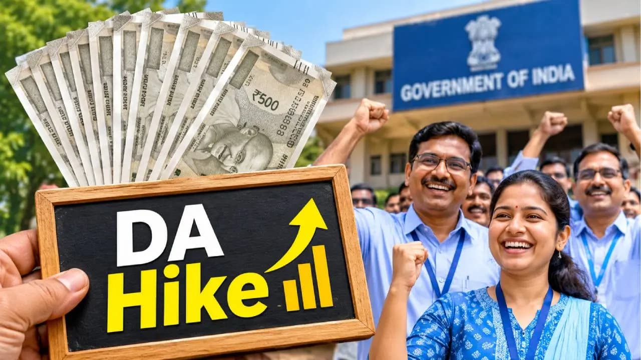 DA Hike 2027: Central Government Employees may get 4 percent DA Increase to 67 percent in January before 8th Pay Commission  