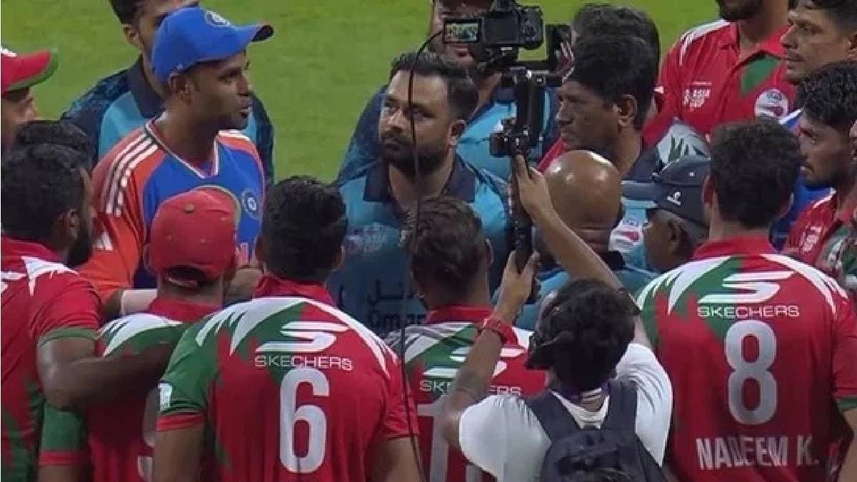 Asia cup 2025: Suryakumar Yadav gives lecture to Oman players