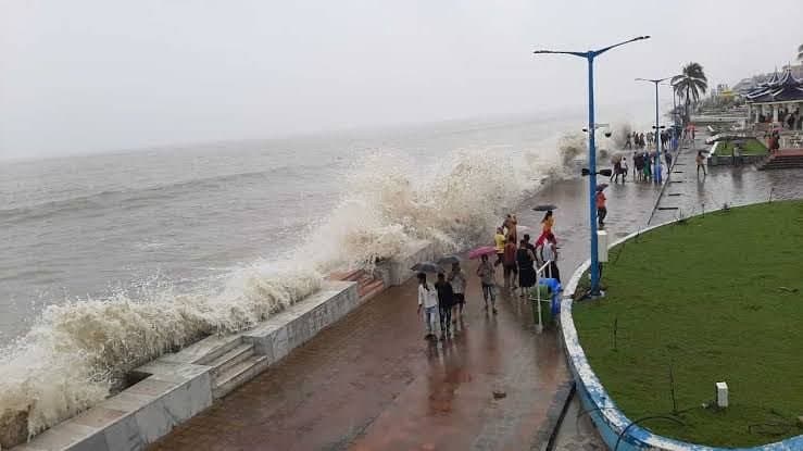 cyclone storm dana alert in districts gnr