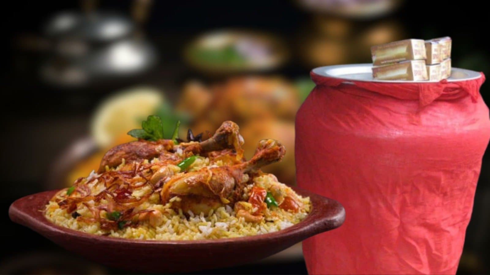why biryani covered with red cloth_gnr