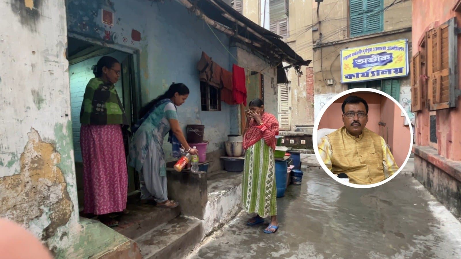 water problem on north kolkata