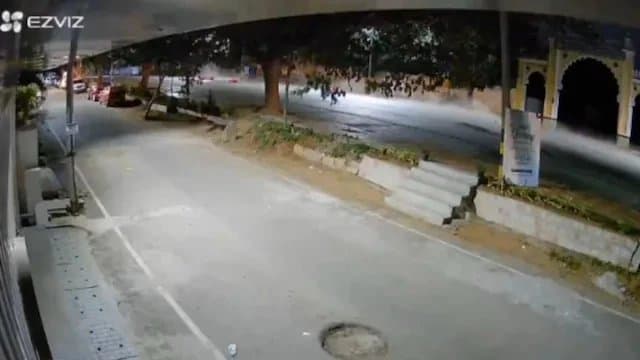 Speeding Hayabusa Hits Food Delivery Agent In Mysuru