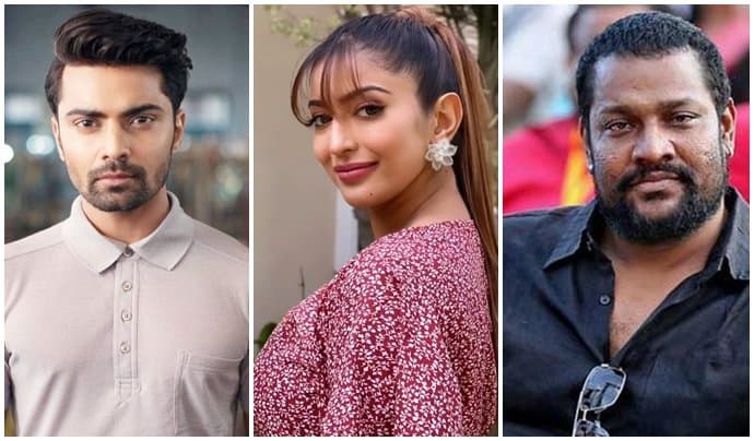 In the film 'M16' the hero Shravan Reddy, the villain Baahubali's Prabhakar, the heroine Vaibhavi Joshi