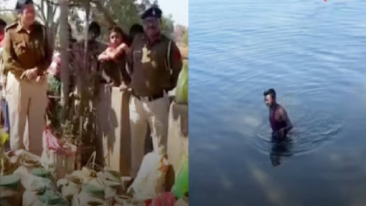 pond in chhattisgarh is giving out liquor